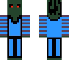 green skin person