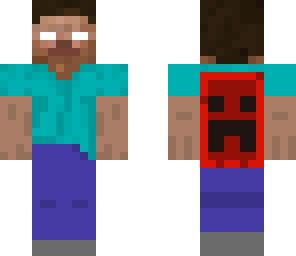 herobrine with minecon cape