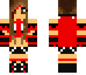 red cool girl