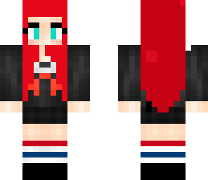 red headed school girl