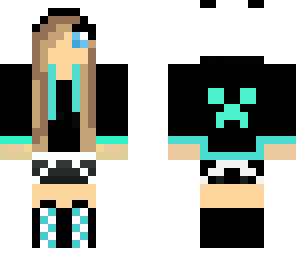 panda creeper girl