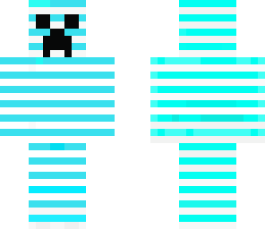 turquise and white creeper edit