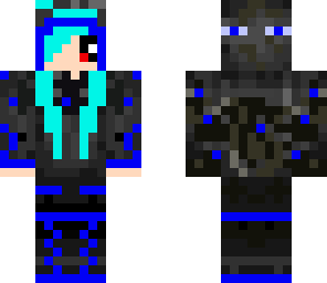 cute blue endergirl