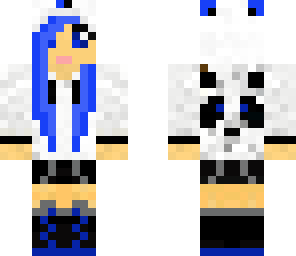 dark blue panda girl 2