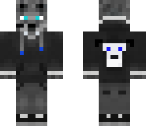 wolf in hoodie