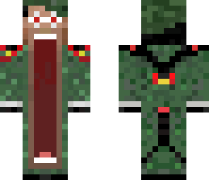 militar green mouth