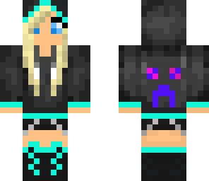 blue creeper girl