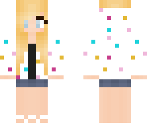 edited spotty girl