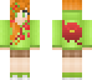 applejack girl with backpack
