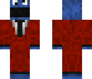 willjaspers red suited cookie monster