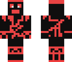 red pixel monster