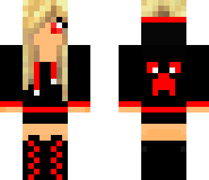 red creeper girl
