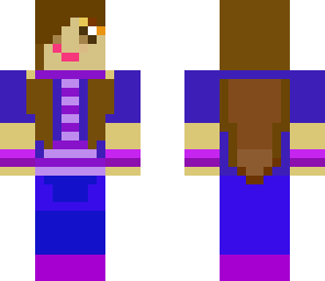 purple girl