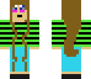 girl with long hair