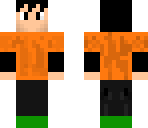 dude with orange shirt