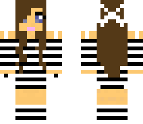 a black and white stripes