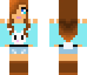 blue bunny girl