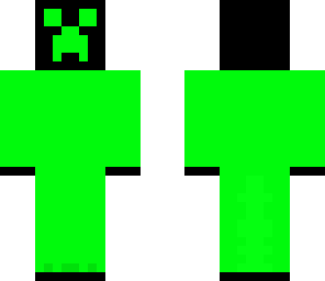 creeper black and green