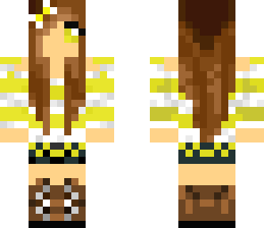 cool girl yellow