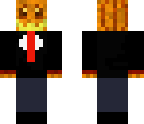 pumpkin in a suit