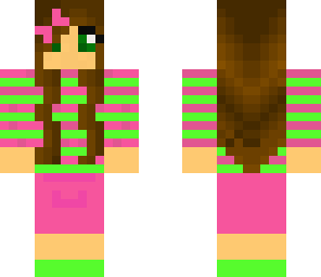 improved pink and green girl 3