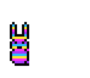 rainbow bunny peep