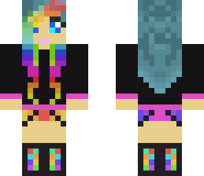 anniejade rainbow dj girl
