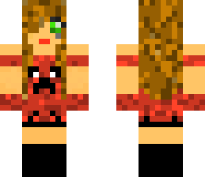 red creeper girl