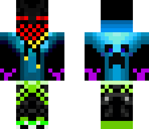 colored enderman boy