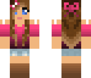 pink cute girl fixed