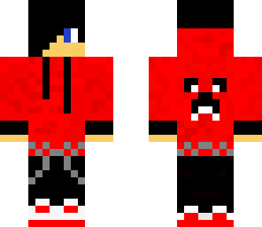 teenage boy red