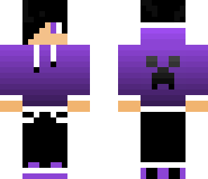 purple hoodie