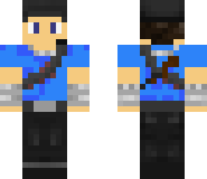 blue tf2 scout