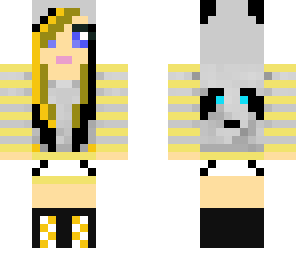 cute budder panda girl