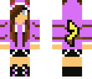purple pika girl