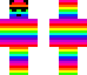 cool rainbow panda