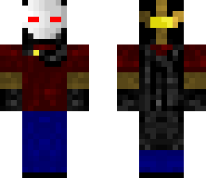 cloaked skull