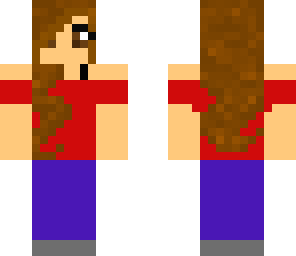 red shirted steve girl