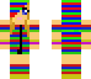 rainbow girl 2 with hoodie