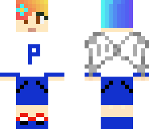 paul with rainbow hair version 1