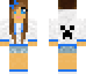 blue creeper girl