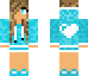 blue girl hoodie