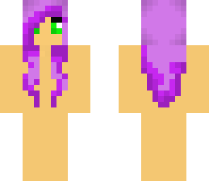 girl base with purple hair