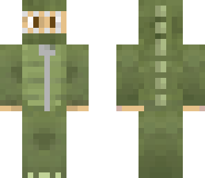 man in dinosaur costume