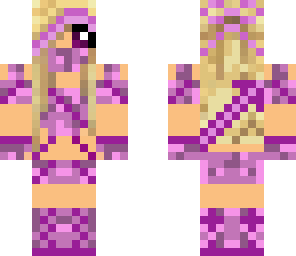 edited shiny pink ninja girl