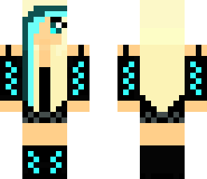 blue girl
