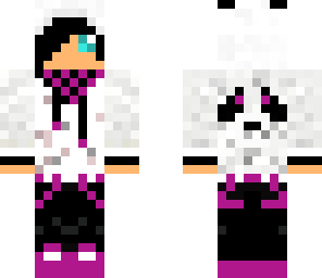 purple panda boy