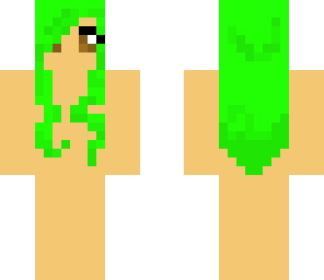 green haired base