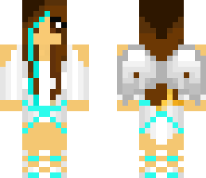 panda angel girl