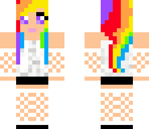 rainbow girl